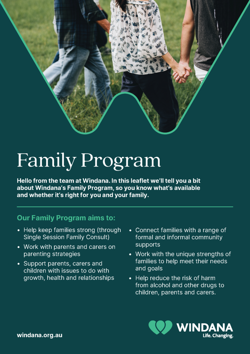 Thumbnail of Family Program flyer