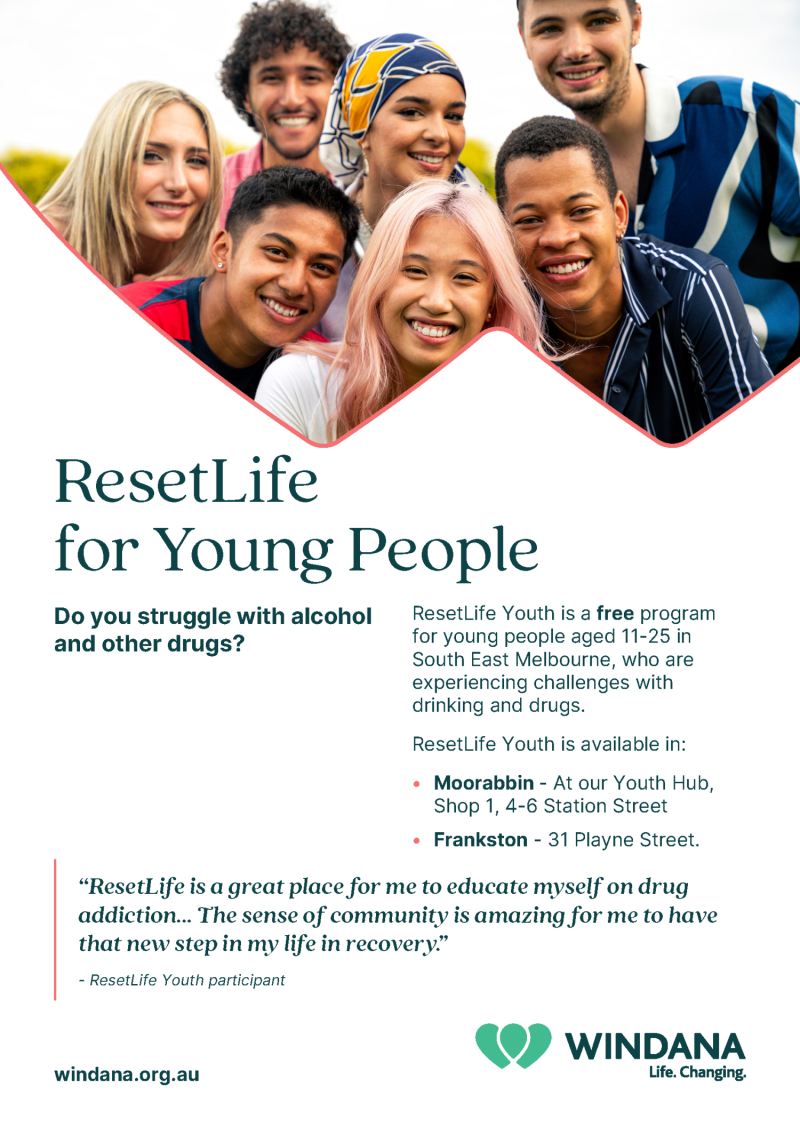 Thumbnail of ResetLife for Young People flyer