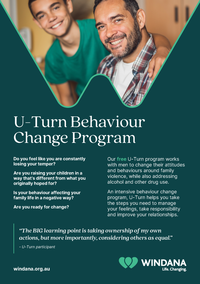 Thumbnail of U-Turn Behaviour Change program flyer