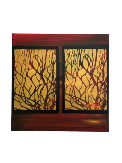 <b>Title: </b>Windows of opportunity<br /><b>Artist: </b>Lisa<br /><b>Description: </b>Looking through the windows of opportunity at sunset <br /><b>Medium: </b>Acrylic on canvas <br /><b>Price: </b>$100 <br />